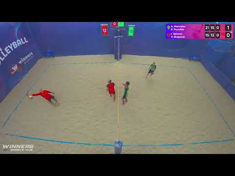 12:15 A. Matvieiev / R. Prytuliak - I. Yehorov / V. Shapoval 25.09.2022 | Winners Beach Volleyball