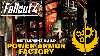 Fallout 4 – Brotherhood’s Automated Power Armor Factory (500+ Mods, Lore Build)