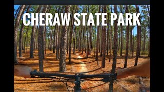 Mr Tom rides Cheraw State Park Mountain Bike Trail