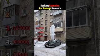 Ranking Expensive Car Damage Moments #usa