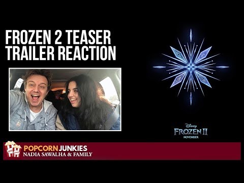 Frozen 2 Teaser Trailer 2019 (Idina Menzel, Kristen Bell)  - Nadia Sawalha & Family Reaction