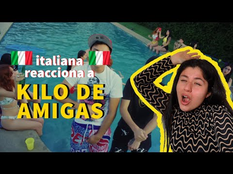 italiana REACCIONA a "KILO DE AMIGAS" de Lucky Brown, Jairo Vera, Stars Music Chile