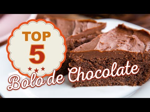 TOP 05 - BOLO DE CHOCOLATE #11 | Mamãe Vida Saudável