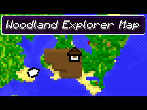 How to Get a Woodland Explorer Map in Minecraft (All Versions)