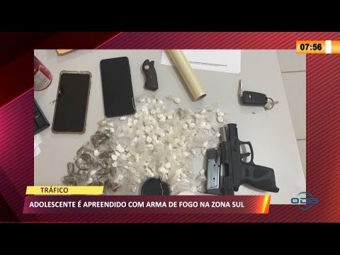 Adolescente eÌ apreendido com arma de fogo na zona sul 27 09 2021
