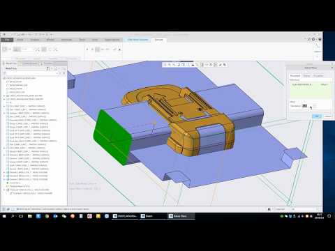 PTC Creo 5.0 Moldesign DEMO 1