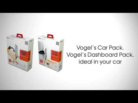 Vogels TMS 1050 Planšetė Dashboard Pack | 7-13 " | Maximum weight (capacity) 1kg | Juodas video