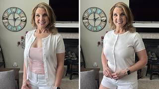 The Perfect Summer Layer? GRACE KARIN Short Sleeve Cardigan! Soft, Stretchy, Easy! #ad