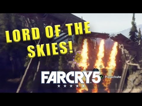 Far Cry 5 The Lord of the Skies Clutch Nixon wingsuit stunt