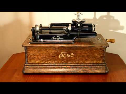 Christmas Carol, "Joy to the World", The Carol Singers on Edison Blue Amberol cylinder record 3029