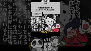 「麻雀結婚相談所のシステム」　多面　【#大喜利】　#恋愛    #恋愛相談   【 遊楽天GOTH  西乃うるり 】