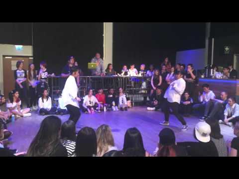 KPOP DANCEOFF 2015: FREESTYLE BATTLE - W.poppinit VS Aniie