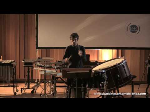 Linea Summer Academy 2016 : Corentin Marillier play "Rebonds" I Xenakis