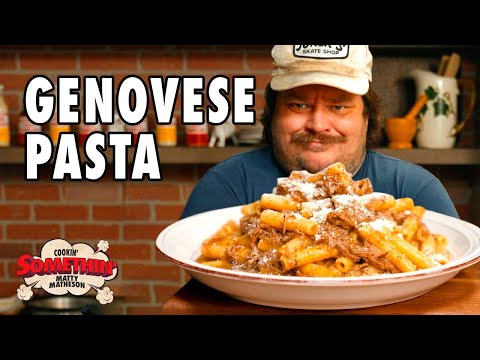 Fancy AF Genovese Pasta with Bone Marrow | Cookin' Somethin' w/ Matty Matheson
