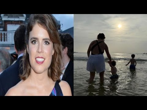 Princess Eugenie shares rare photo of her sons as she issues powerful statement