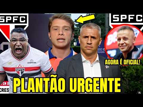 🚨FECHOU AGORA!! ROGER MACHADO É O NOVO TÉCNICO DO SÃO PAULO! SPFC PREPARA O ANÚNCIO OFICIAL!