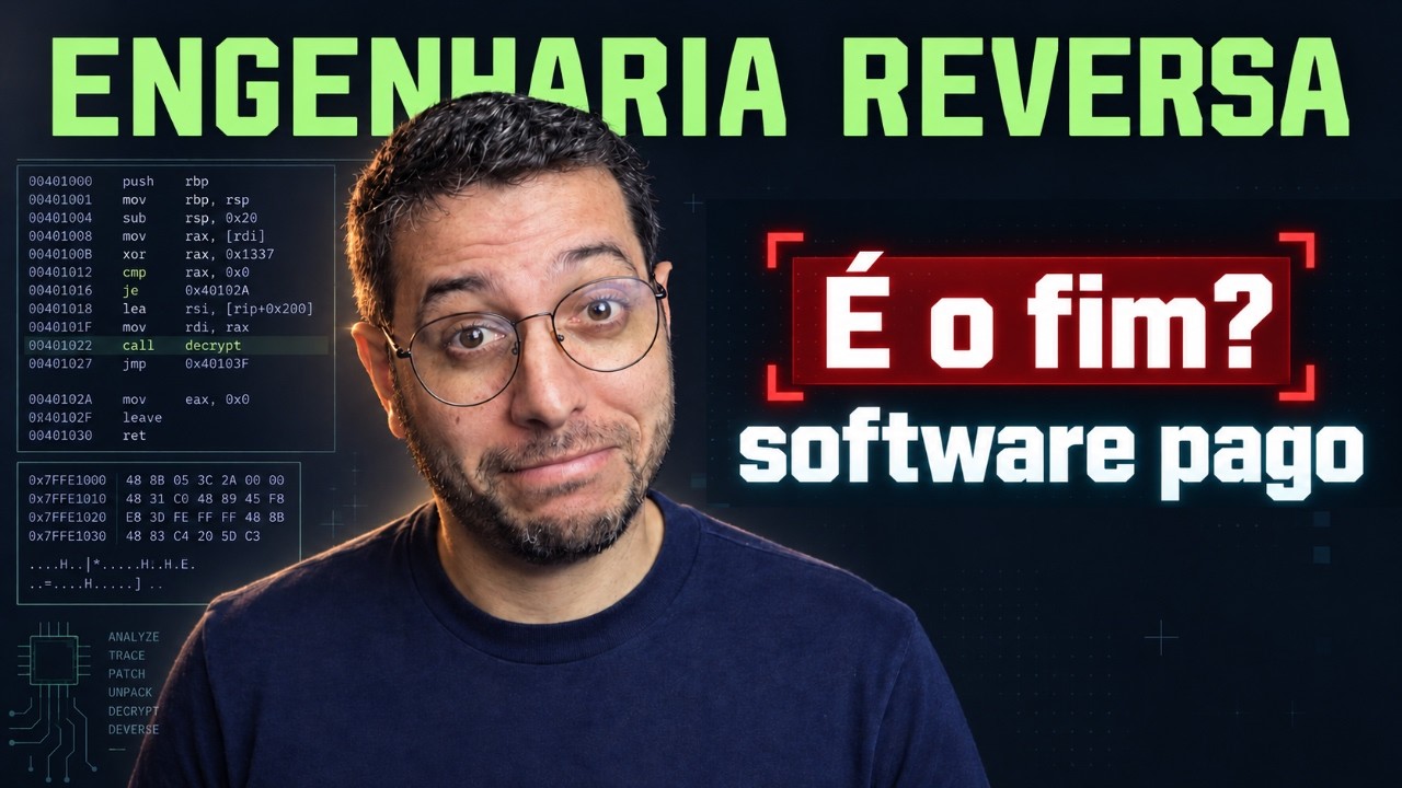  REA: Faz Engenharia Reversa de QUALQUER Software?