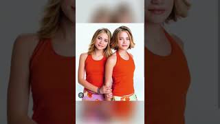 Mary-kate and Ashley Olsen #twins #celebrity #marykateandashley