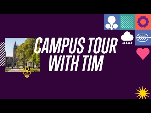The University of Manchester Campus Tour in under 2 minutes! | Student Tim on a whistle-stop tour