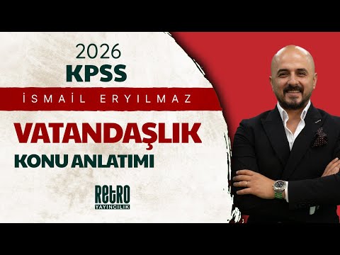 14) Civil Law - 6 | Legal Entities and Important Concepts | KPSS-Citizenship | İsmail ERYILMAZ - ...
