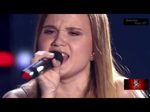Xenia.'Tous les enfants chantent avec moi'.The Voice Russia 2015.