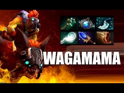 Wagamama Playing Batrider Offlane - 14 Kills
