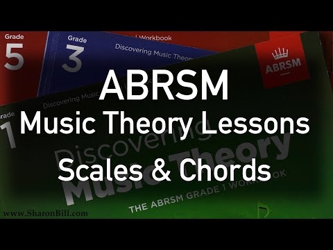 ABRSM Music Theory Lessons - Scales and Chords Lessons - with Sharon Bill