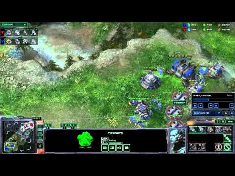 Crazy SC2 HotS TvT match featuring all sorts of terran harrassment...and widow mines
