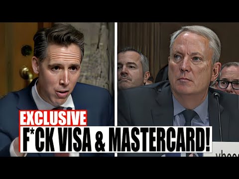 Josh Hawley Takes Down Credit Card Giants in Heated Senate Hearing