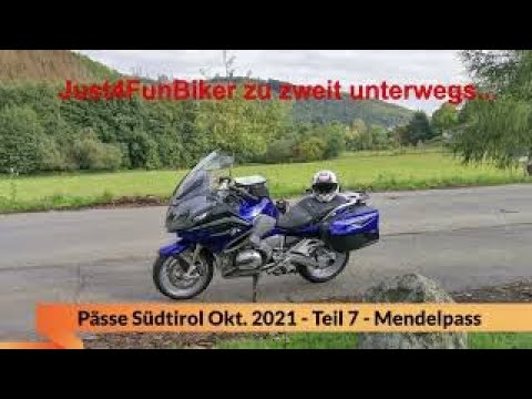 Südtirol Pässe Okt. 2021 - Teil 7  - Mendelpass