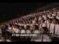 A Huge Choir Singing Baruch Hashem in Singapore ...