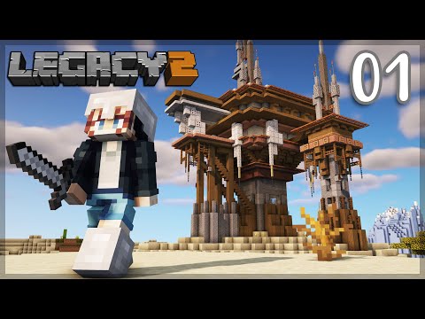 The HUMBLE Starter Base! | Legacy SMP: Episode 01 | Minecraft 1.16 Survival Multiplayer Let's Play