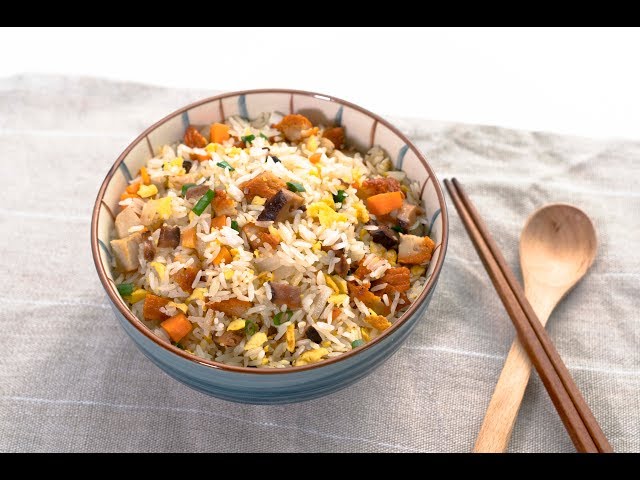 素食食譜 炒椰菜花飯高纖低卡飽肚無米飯