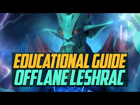Offlane Leshrac: Hero Guide (Educational Commentary by monkeys-forever)