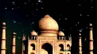 Taj Mahal rare Snow Fall in Moon Light