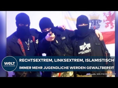 Video Thumbnail: DEUTSCHLAND: Innenministerium warnt - Radikalisierung bei Jugendlichen nimmt rasant zu