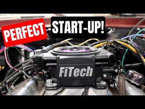 FiTech 800hp MeanStreet EFI Install and Start | 1977 Nova