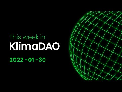 This Week in Klima - 1/30/2022
