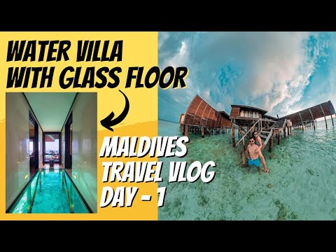 Water Villa With Glass At Lily Beach Resort Maldives | Travel Vlog Maldives Room Tour | Best Resort