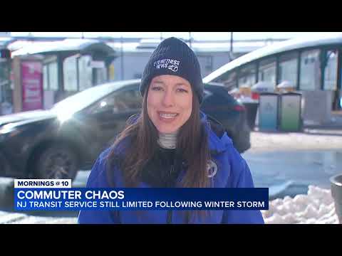 Commuter chaos as NJ Transit slow to recover from winter storm