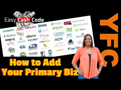 Easy Cash Code Training | How to Add & Build Your Primary Business Using the ECC System Video