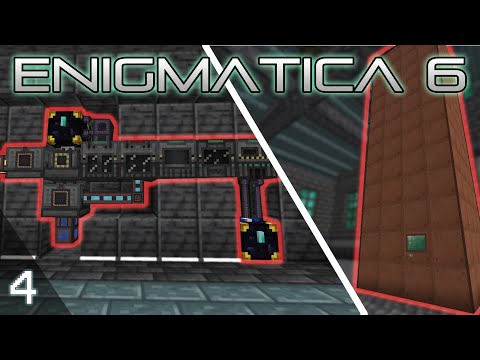 ENIGMATICA 6 | 4x Ore Processing with Mekanism! | Episode 4 (Modded Minecraft Let's Play)