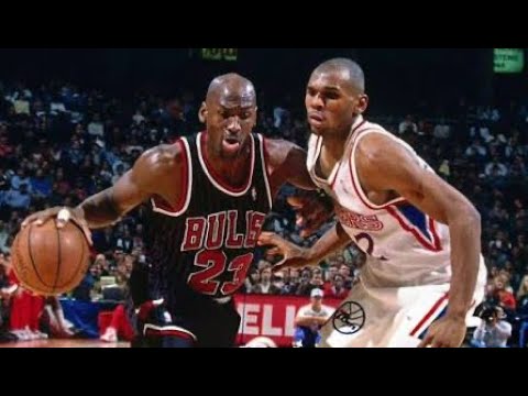 1996 Michael Jordan highlights vs 76ers 