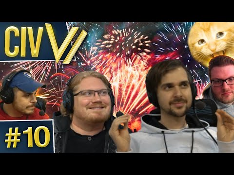 Civ VI: CHATLOF RISING #10 - The Great War Begins