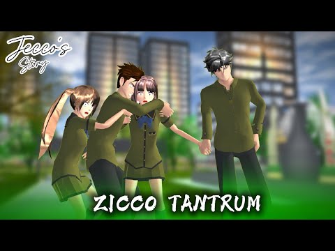 JECCO'S STORY #34 [ ZICCO TANTRUM ] | DRAMA SAKURA SCHOOL SIMULATOR