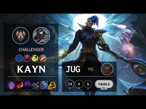 Kayn Jungle vs Graves - EUW Challenger Patch 10.10