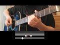 Metro: Last Light Intro acoustic guitar with tabs 