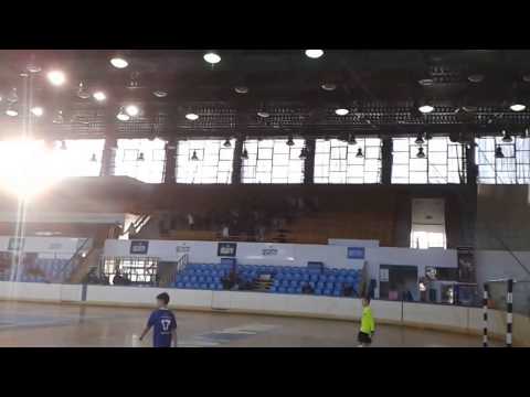 Elita Tarnowa / Turniej U-10 / 20.12.2014 - doping kibiców Unii