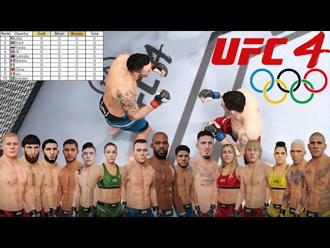 What if MMA Was Added to the Olympics? - UFC 4 Simulation