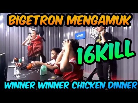Grand final pmco Bigetron Mengamuk di miramar winner winner chicken dinner 16kill